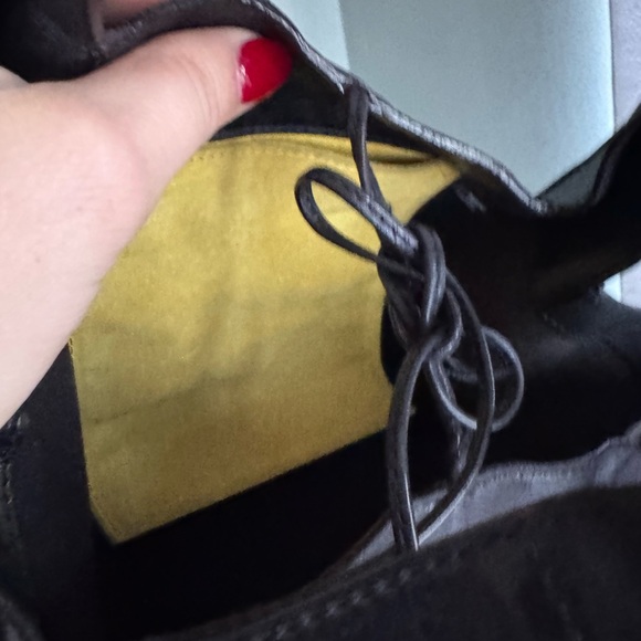 VERY RARE Y2K Lambskin leather Kate Spade small tote bag - Picture 8 of 15